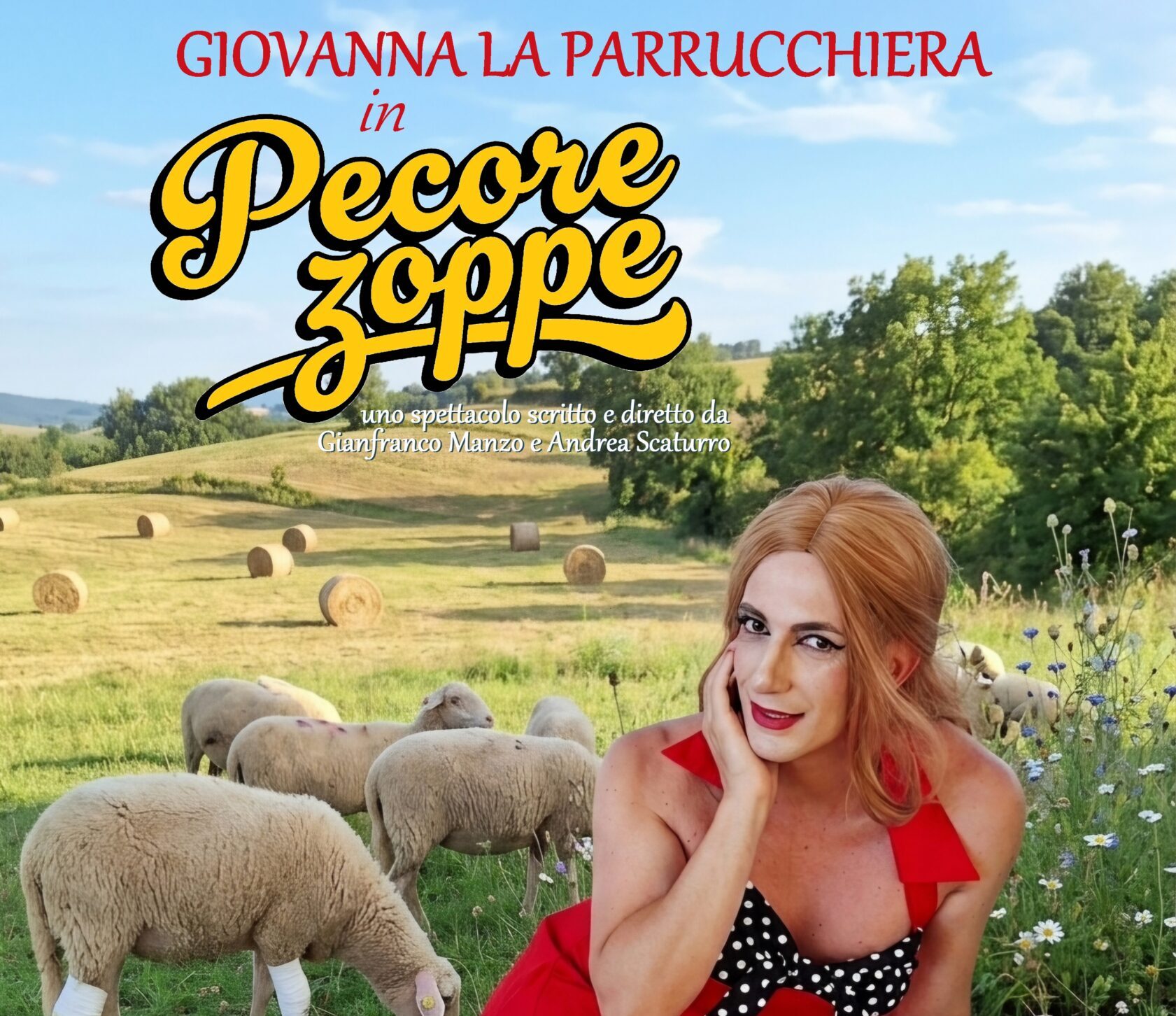 Giovanna La Parrucchiera in “Pecore Zoppe” all’Arena Don Bosco di Marsala