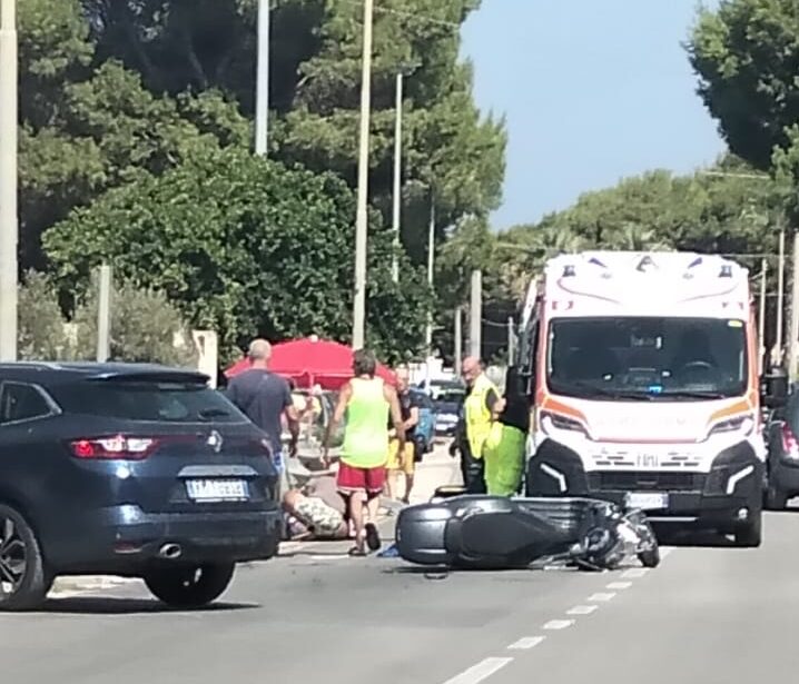 Marsala: incidente nella strada dei lidi, due feriti