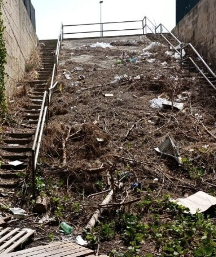 Degrado al sottopassaggio pedonale di Alcamo: “Condizioni inaccettabili”