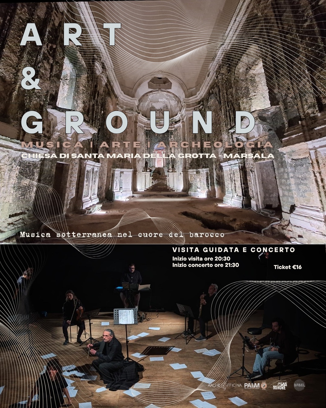 Art&Ground, finale in musica a Marsala nella cornice di Santa Maria della Grotta