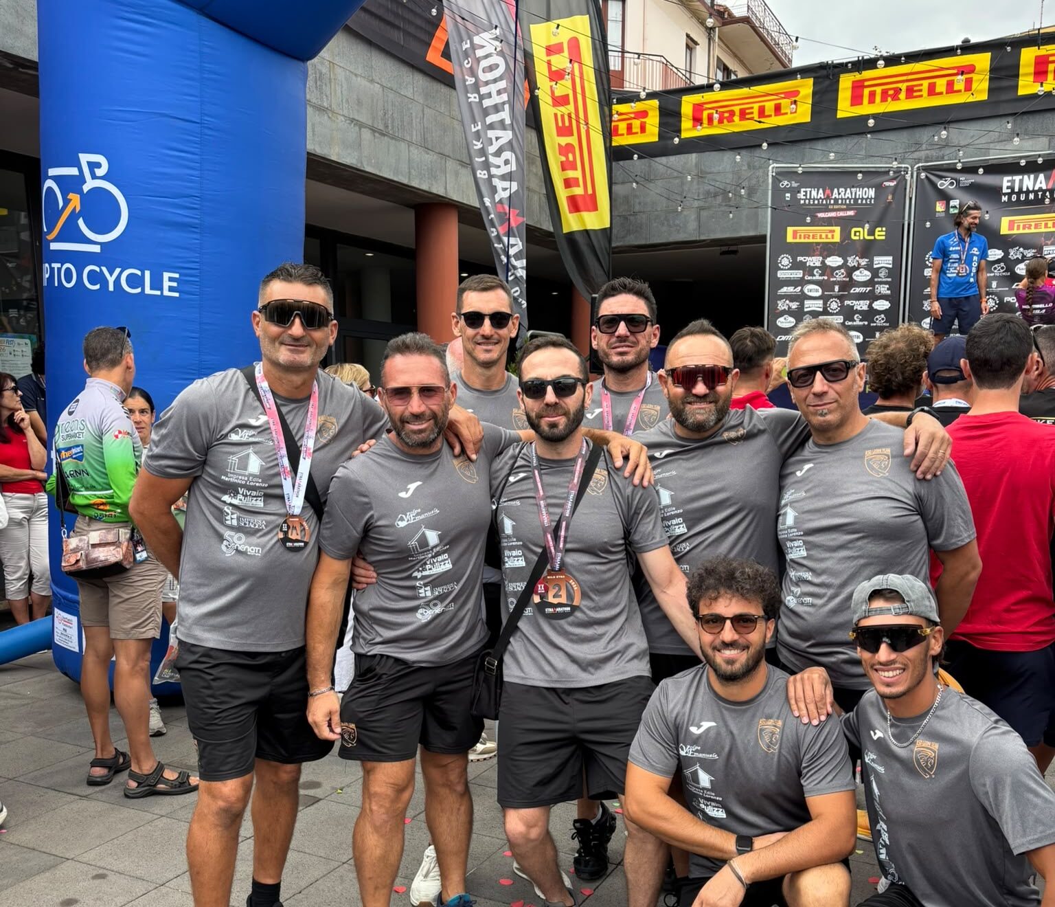 Etnamarathon, il marsalese Angelo Rallo di Leoni Team sul podio