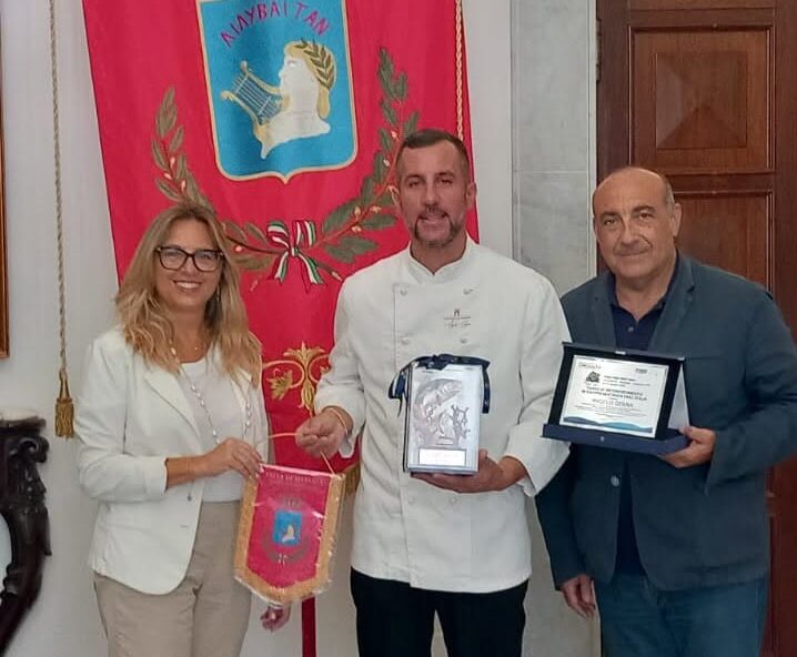 Marsala: lo chef Angelo Genna vincitore del Tuna Fish ricevuto al Comune 
