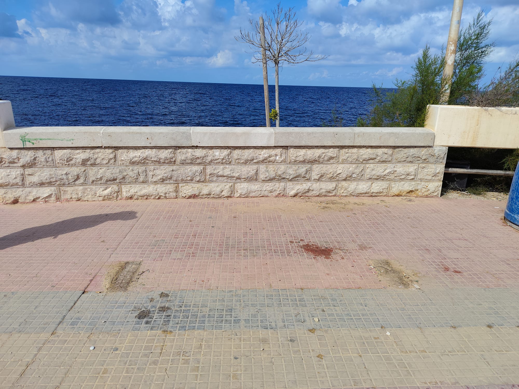 Marsala, rubate due panchine pubbliche