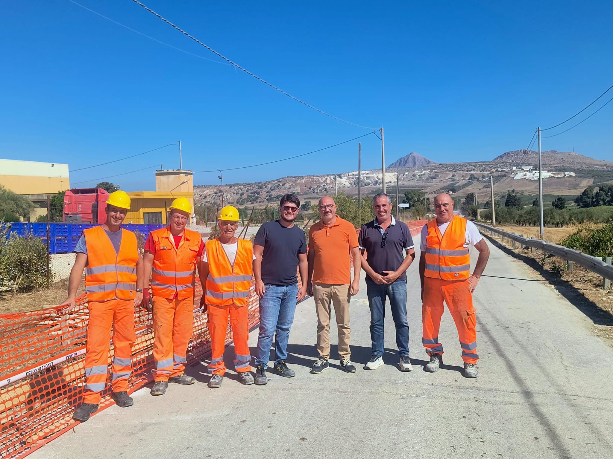 Al via i lavori sulla SP 16 di Custonaci: investimento da oltre 2 milioni