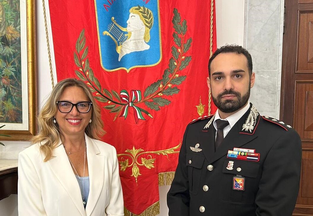 Marsala saluta il Comandante dei Carabinieri Cafarella, ricevuto dalla sindaca