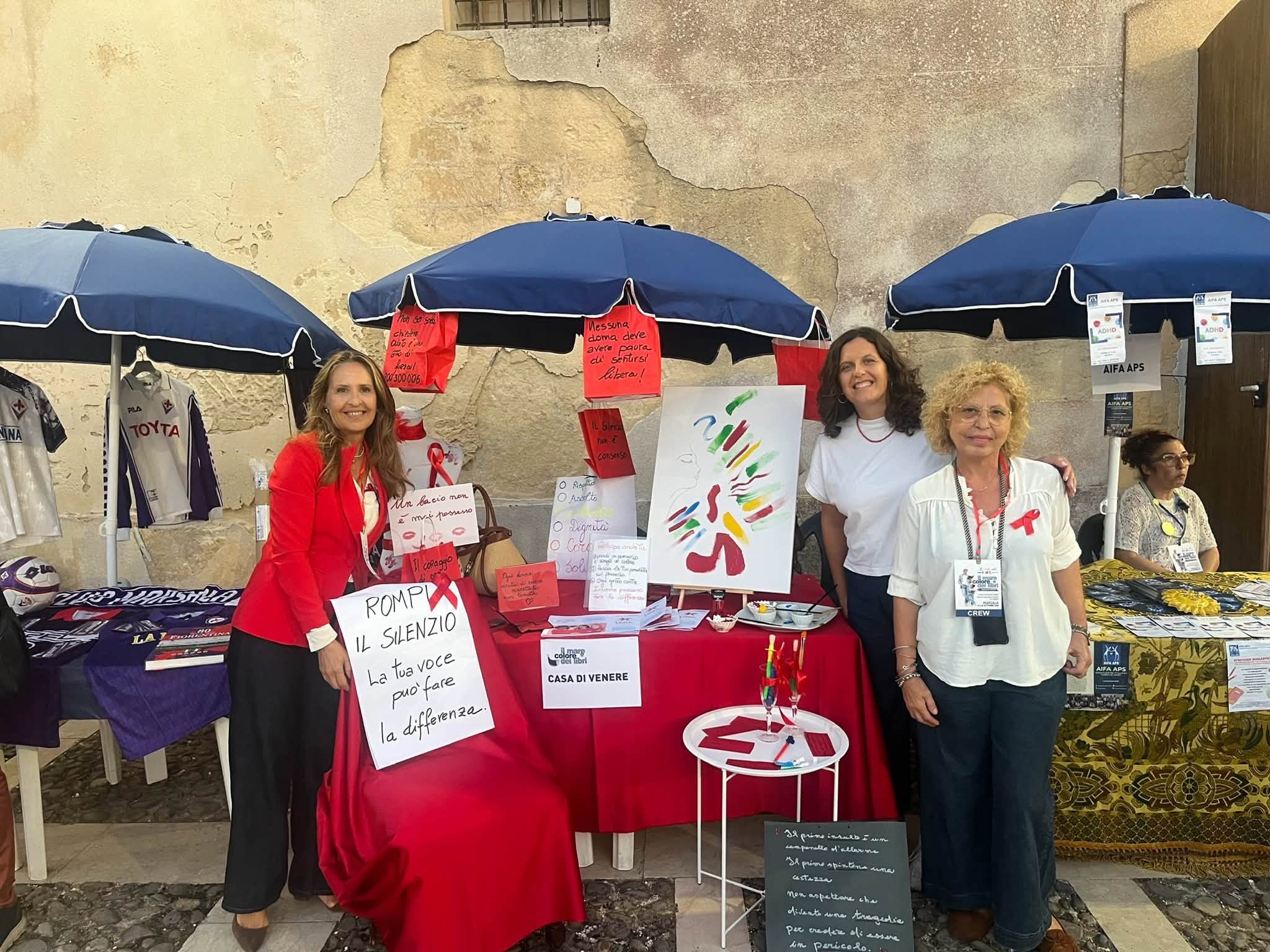 A “Il mare colore dei libri” il ruolo delle donne e la cultura del rispetto. VIDEO