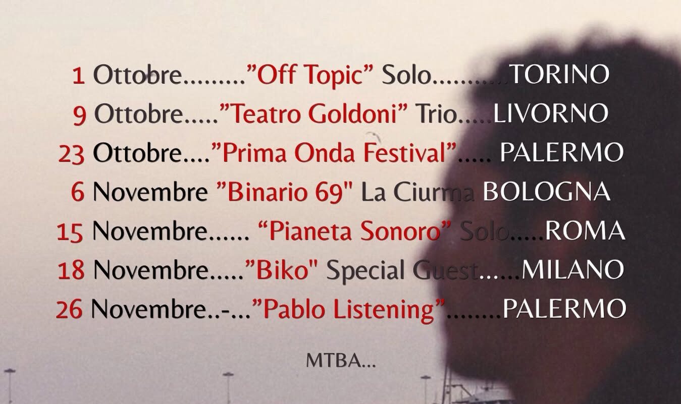 Cico Messina porta l’album “Bar del Molo” in tour in tutta Italia