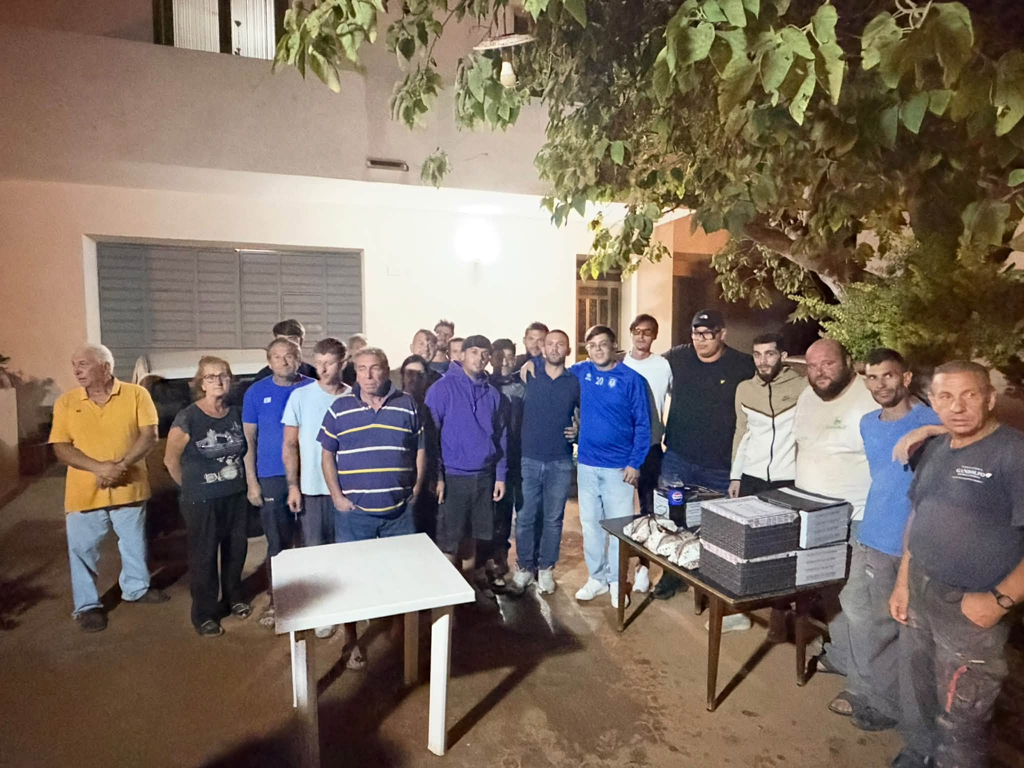 Marsala, gli ultras Street Boys in aiuto delle famiglie colpite dal tornado