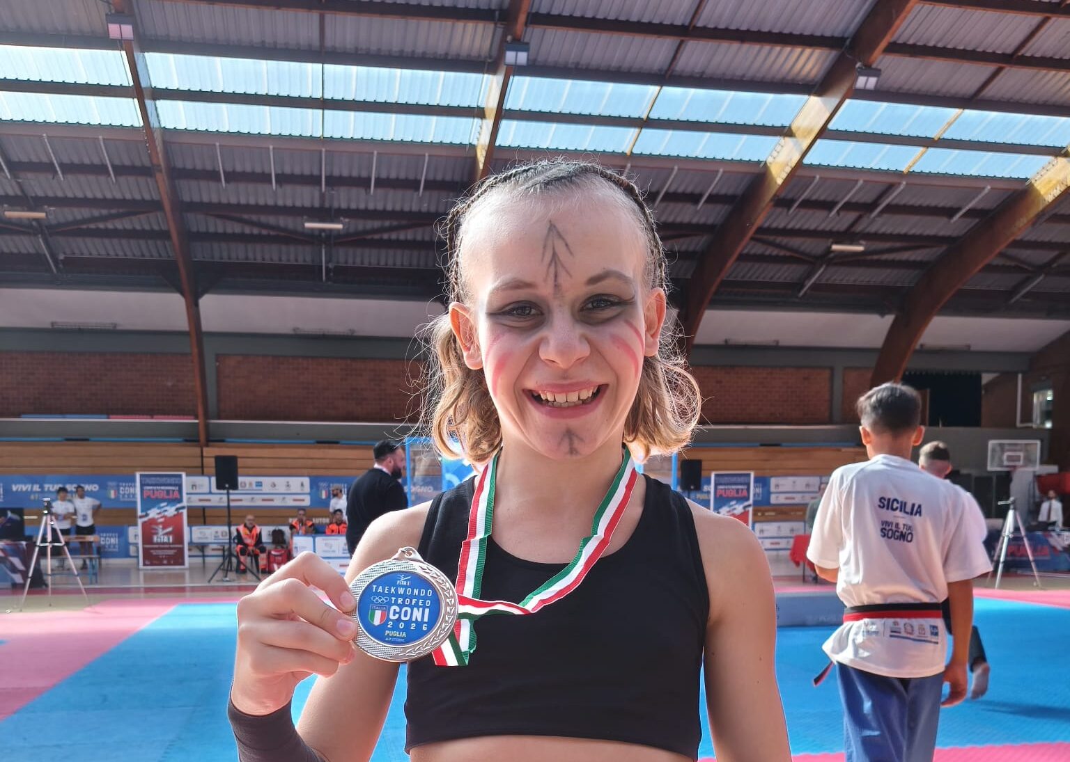 Taekwondo, la mazarese Daria Pugliese argento al Trofeo CONI