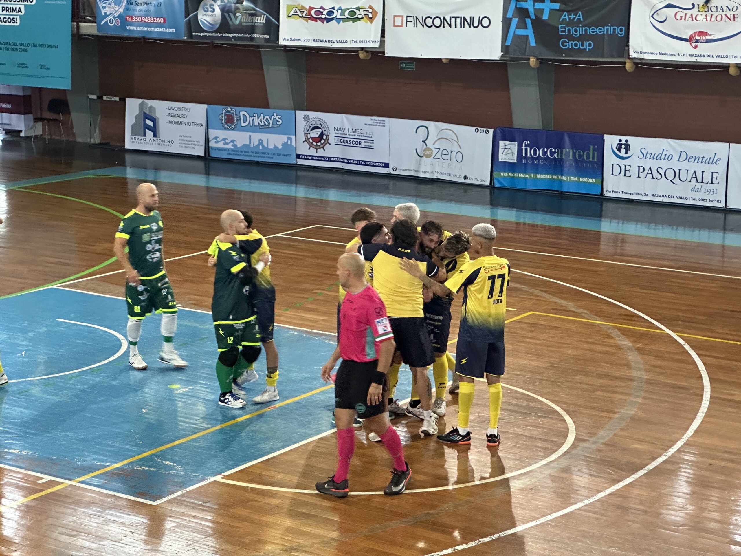 Calcio a 5: il Futsal Mazara vince in rimonta il derby con il Marsala