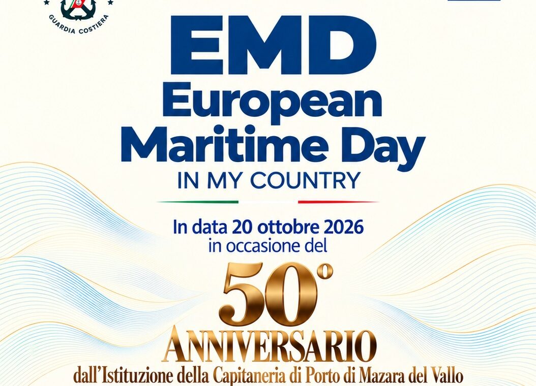Mazara del Vallo tappa dell’European Maritime Day in My Country