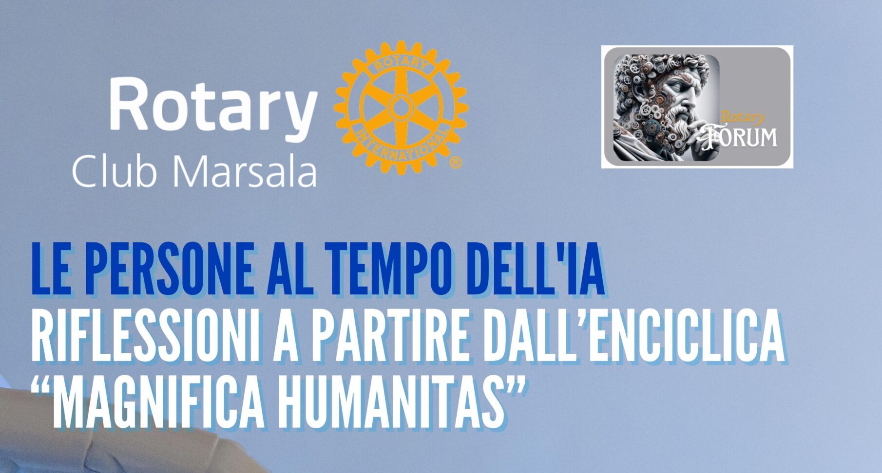 Intelligenza Artificiale e difesa della persona umana: iniziativa del Rotary a Marsala
